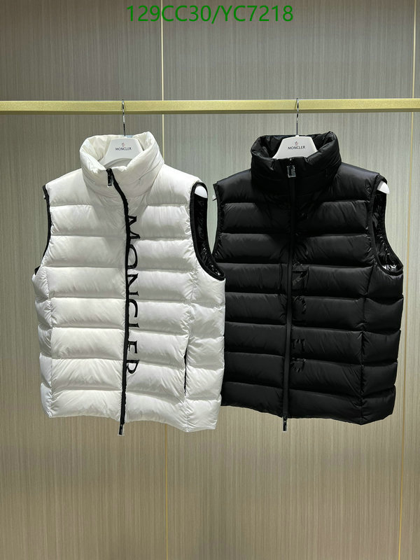 Down jacket Men-Moncler, Code: YC7218,$: 129USD