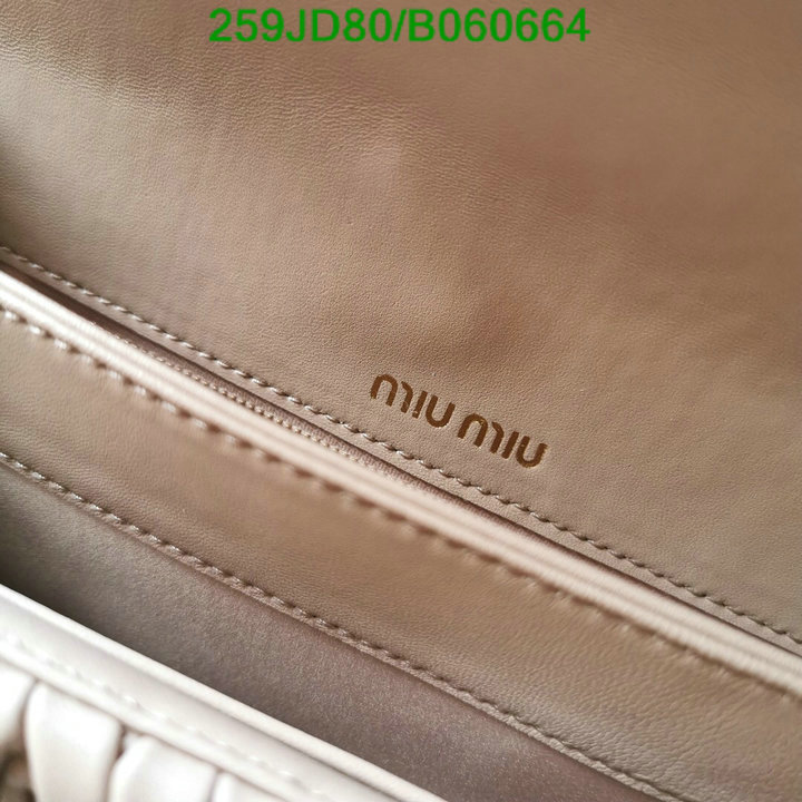 Miu Miu Bag-(Mirror)-Diagonal-,Code: B060664,$: 259USD