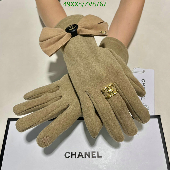 Gloves-Chanel, Code: ZV8767,$: 49USD