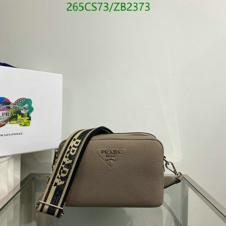 Prada Bag-(Mirror)-Diagonal-,Code: ZB2373,$: 265USD