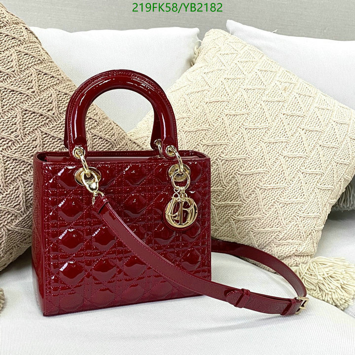 Dior Bags -(Mirror)-Lady-,Code: YB2182,$: 219USD