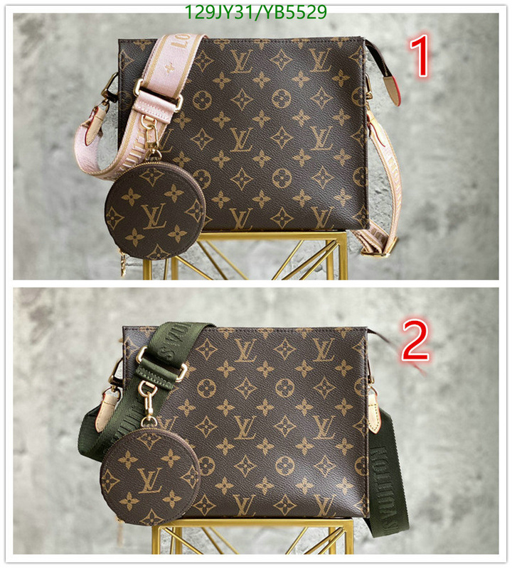 LV Bags-(Mirror)-Pochette MTis-Twist-,Code: YB5529,$: 129USD