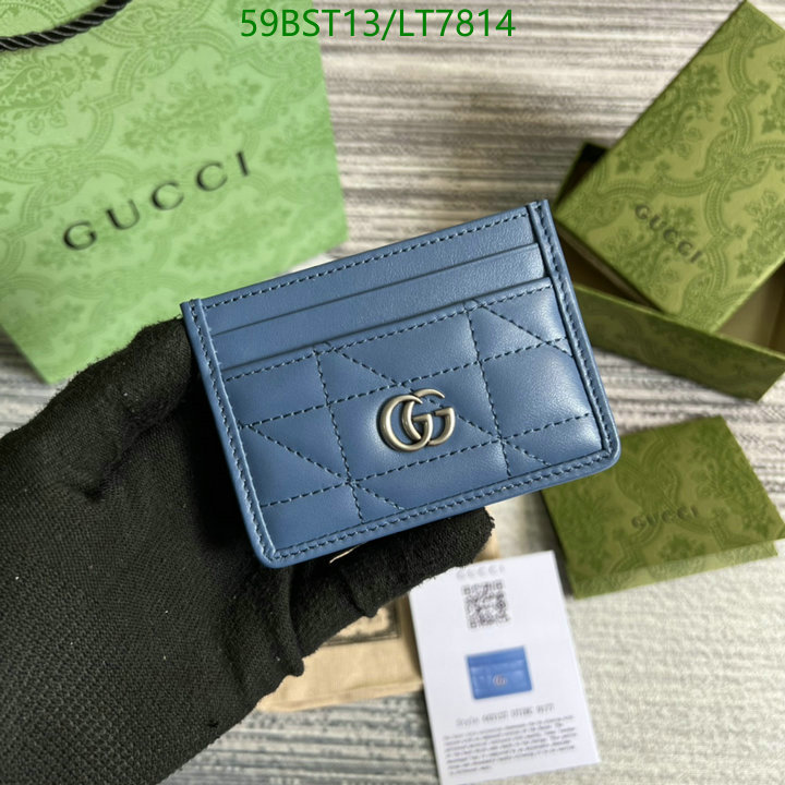 Gucci Bag-(Mirror)-Wallet-,Code: LT7814,$: 59USD