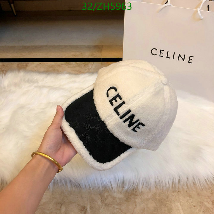 Cap -(Hat)-CELINE, Code: ZH5963,$: 32USD