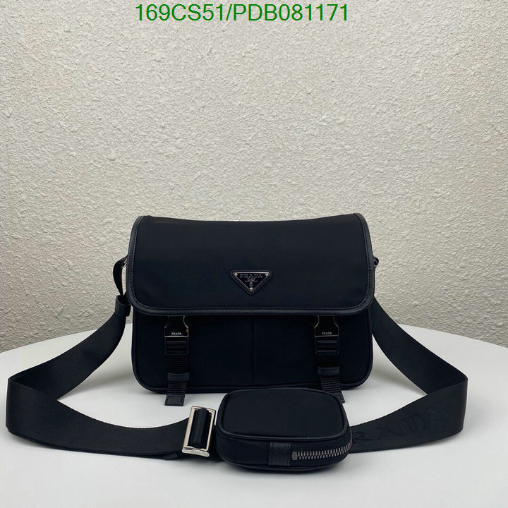 Prada Bag-(Mirror)-Diagonal-,Code:PDB081171,$:169USD