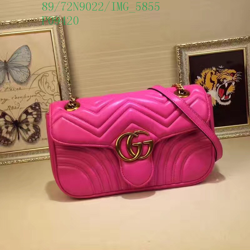 Gucci Bag-(4A)-Marmont,Code: GGB120420,$: 89USD