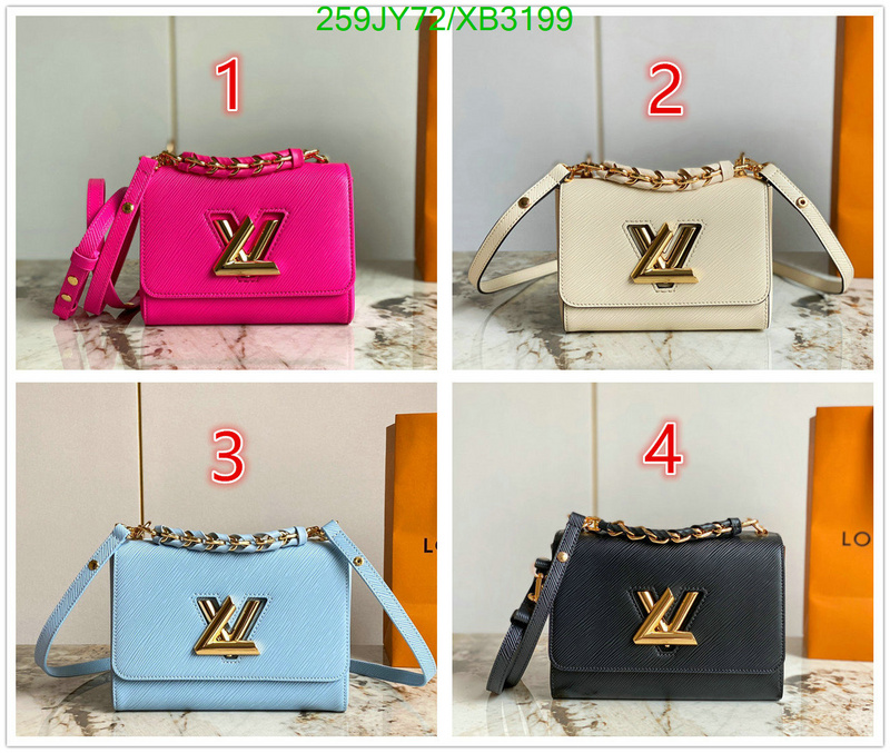 LV Bags-(Mirror)-Pochette MTis-Twist-,Code: XB3199,$: 259USD