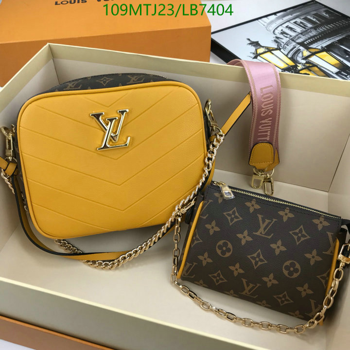 LV Bags-(4A)-New Wave Multi-Pochette-,Code: LB7404,$: 109USD