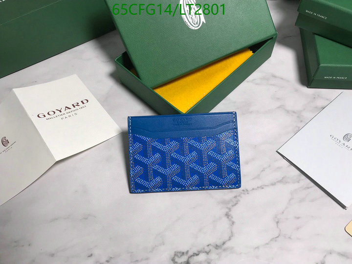 Goyard Bag-(Mirror)-Wallet-,Code: LT2801,$: 65USD