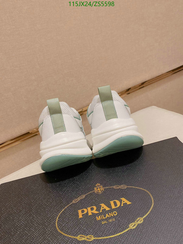 Men shoes-Prada, Code: ZS5598,$: 115USD