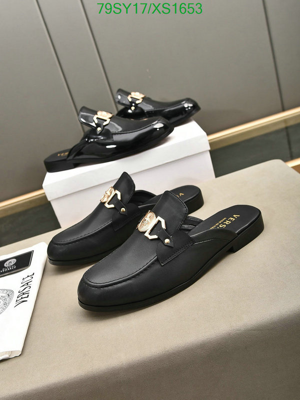 Men shoes-Versace, Code: XS1653,$: 79USD