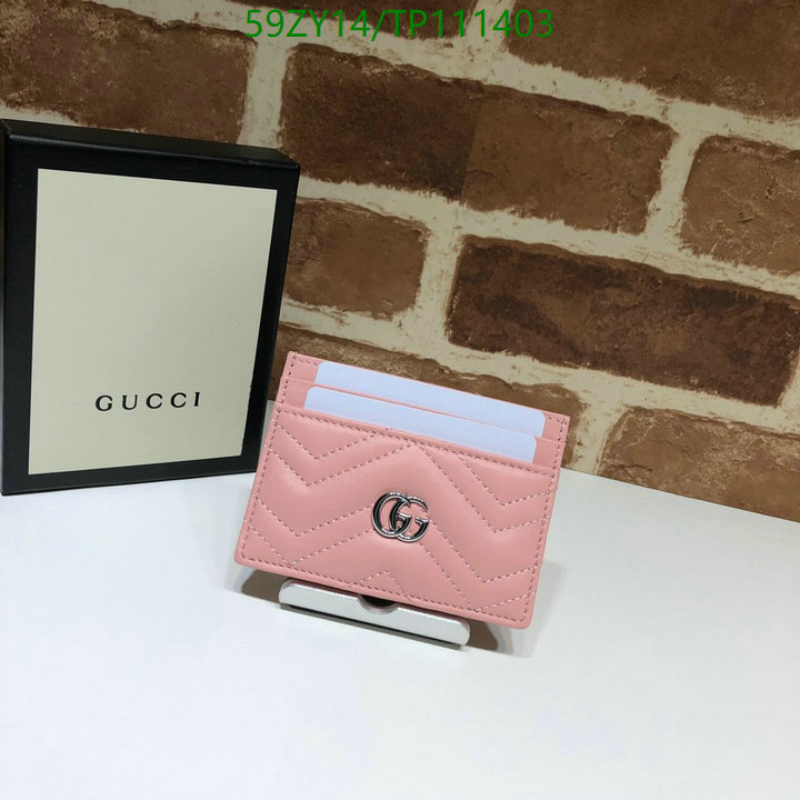 Gucci Bag-(Mirror)-Wallet-,Code: TP111403,$: 59USD