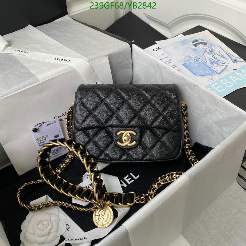 Chanel Bags -(Mirror)-Diagonal-,Code: YB2842,$: 239USD