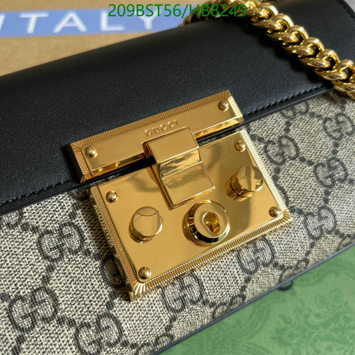 Gucci Bag-(Mirror)-Padlock,Code: HB8249,$: 209USD