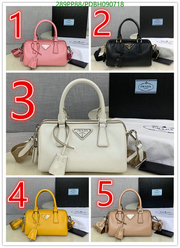 Prada Bag-(Mirror)-Handbag-,Code:PDBH090718,$:289USD