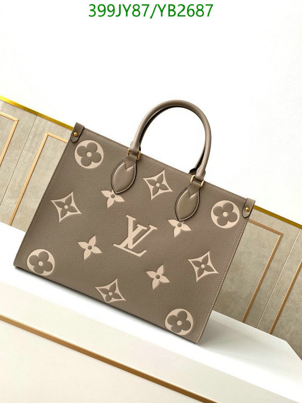 LV Bags-(Mirror)-Handbag-,Code: YB2687,$: 399USD