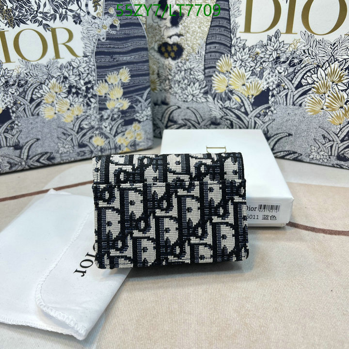 Dior Bags-(4A)-Wallet,Code: LT7709,$: 55USD