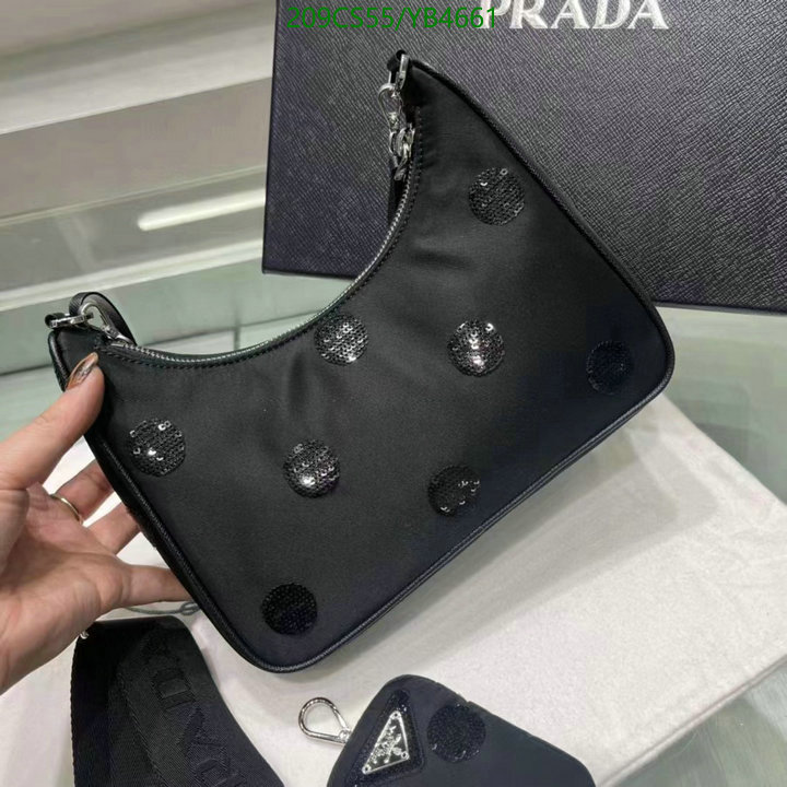 Prada Bag-(Mirror)-Re-Edition 2005,Code: YB4661,$: 209USD