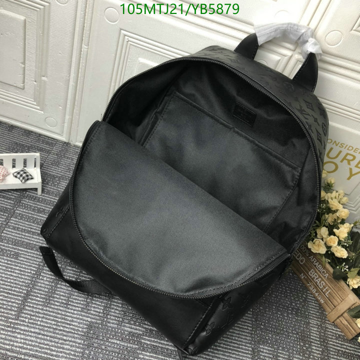 LV Bags-(4A)-Backpack-,Code: YB5879,$: 105USD