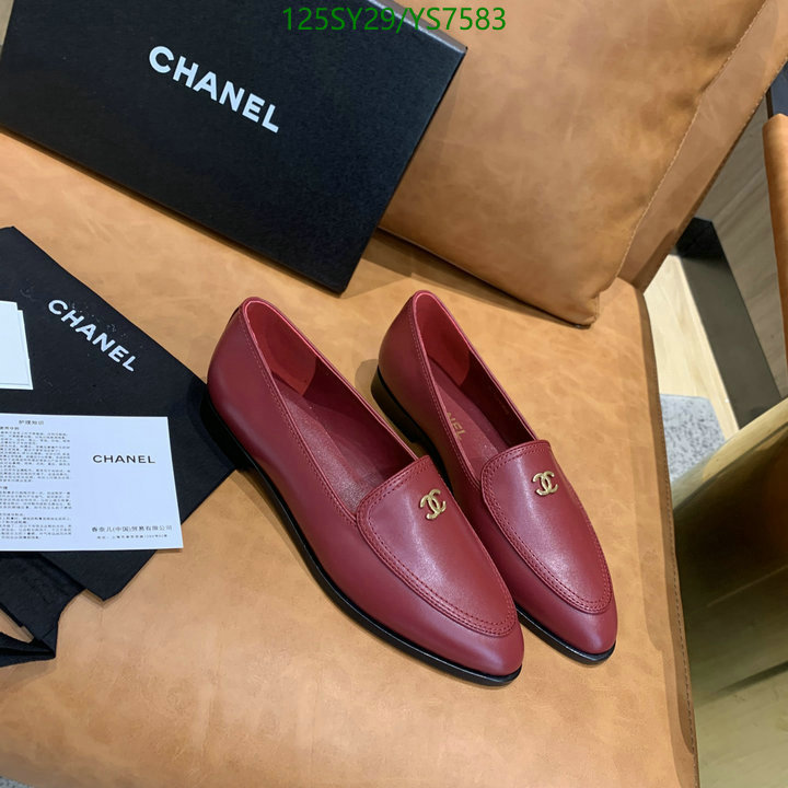 Women Shoes-Chanel,Code: YS7583,$: 125USD