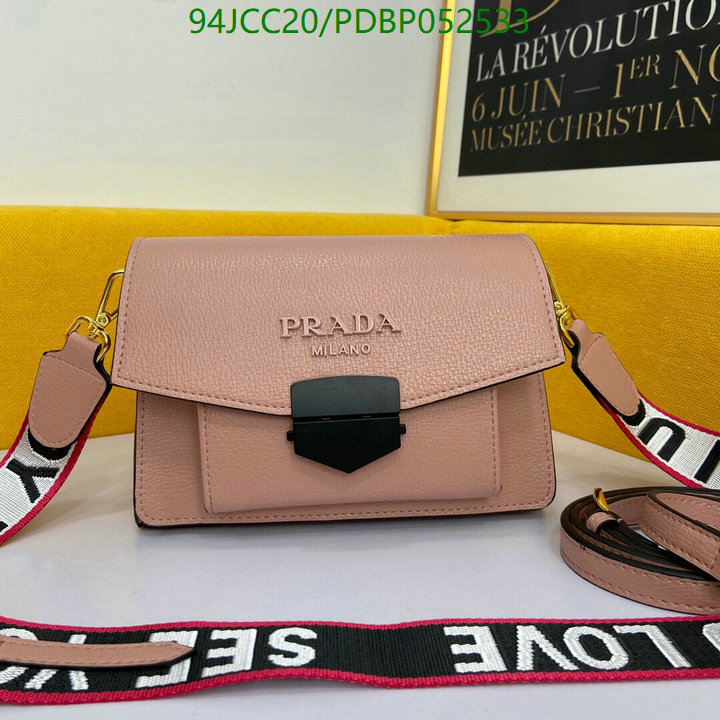 Prada Bag-(4A)-Diagonal-,Code: PDBP052533,$: 94USD