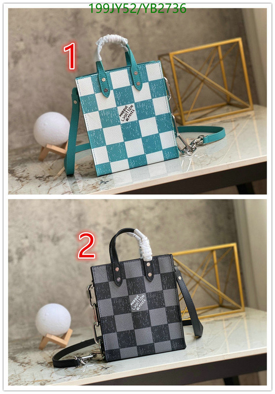 LV Bags-(Mirror)-Handbag-,Code: YB2736,$: 199USD