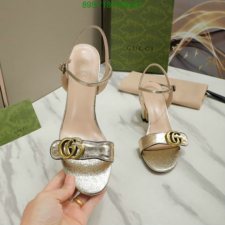 Women Shoes-Gucci, Code: XS4057,$: 89USD