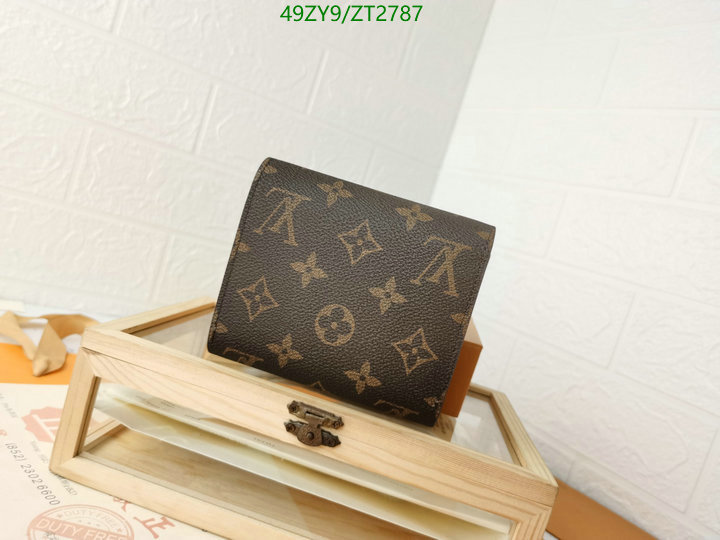 LV Bags-(4A)-Wallet-,Code: ZT2787,$: 49USD