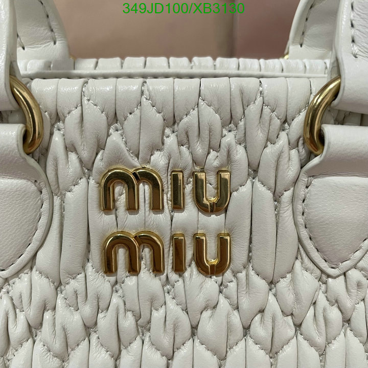 Miu Miu Bag-(Mirror)-Handbag-,Code: XB3130,$: 349USD