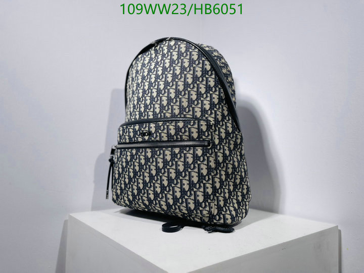 Dior Bags-(4A)-Backpack,Code: HB6051,$: 109USD