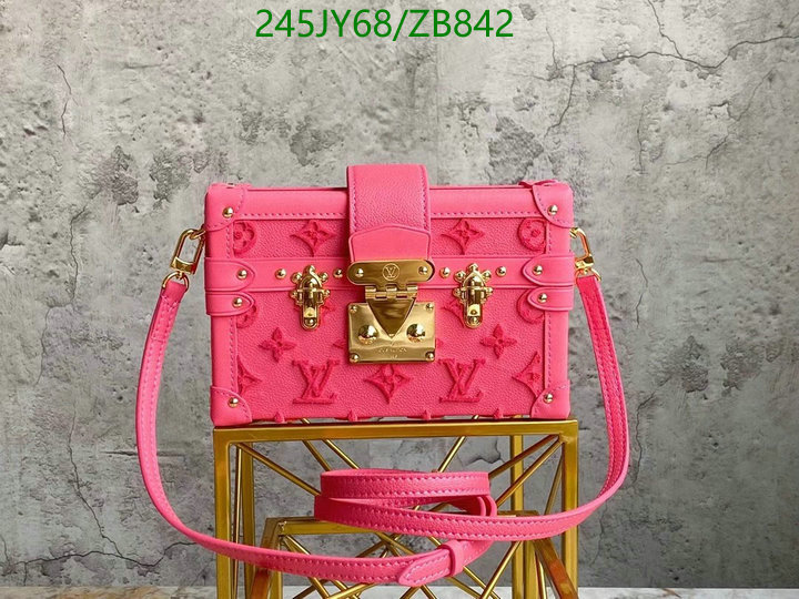 LV Bags-(Mirror)-Petite Malle-,Code: ZB842,$: 245USD