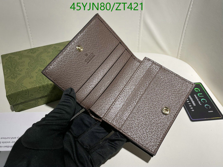 Gucci Bag-(4A)-Wallet-,Code: ZT421,$: 45USD