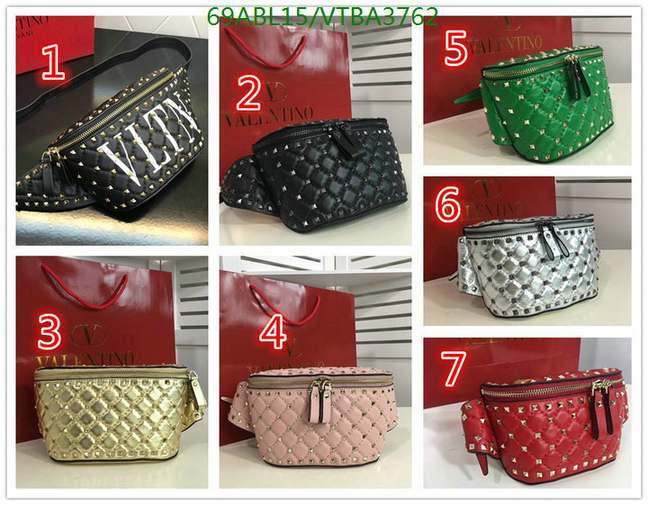 Valentino Bag-(4A)-Rockstud Spike-,Code: VTBA3762,$: 69USD