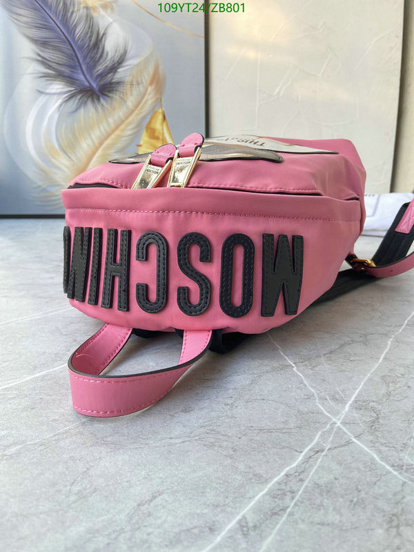 Moschino Bag-(Mirror)-Backpack-,Code: ZB801,$: 109USD