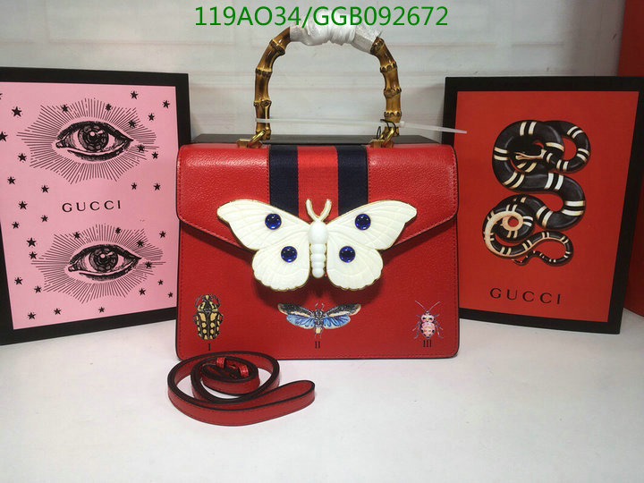 Gucci Bag-(4A)-Handbag-,Code: GGB092672,