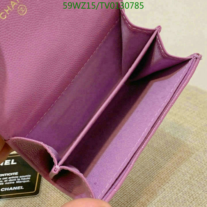 Chanel Bags ( 4A )-Wallet-,Code: TV0130785,$: 59USD