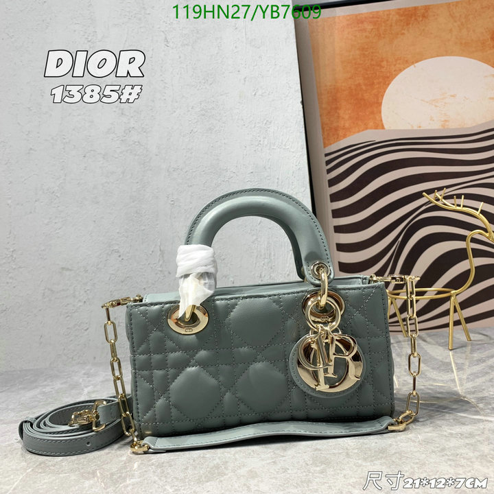 Dior Bags-(4A)-Lady-,Code: YB7609,$: 119USD