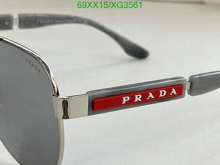 Glasses-Prada, Code: XG3561,$: 69USD