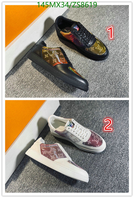 Men shoes-LV, Code: ZS8619,$: 145USD