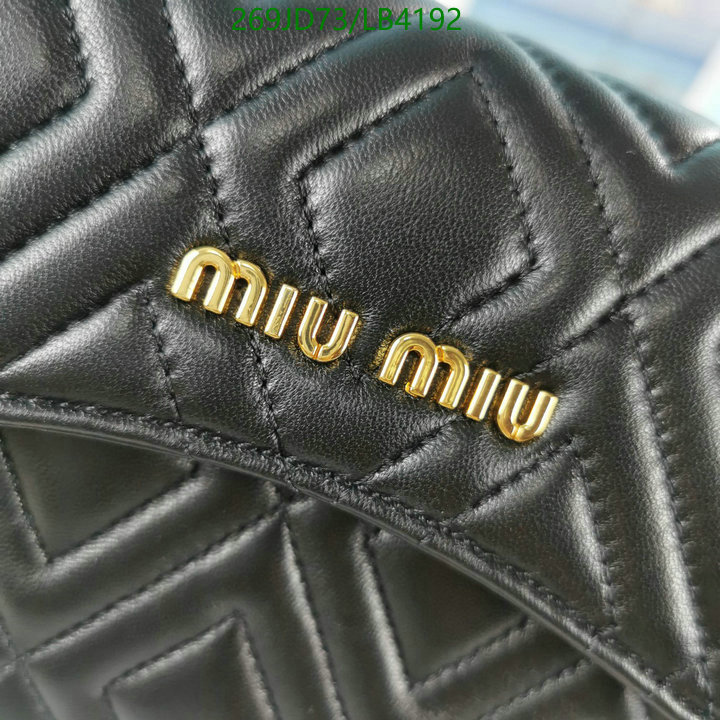 Miu Miu Bag-(Mirror)-Diagonal-,Code: LB4192,$: 269USD