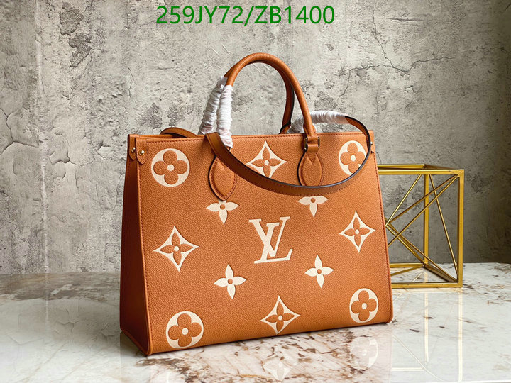 LV Bags-(Mirror)-Handbag-,Code: ZB1400,$: 259USD