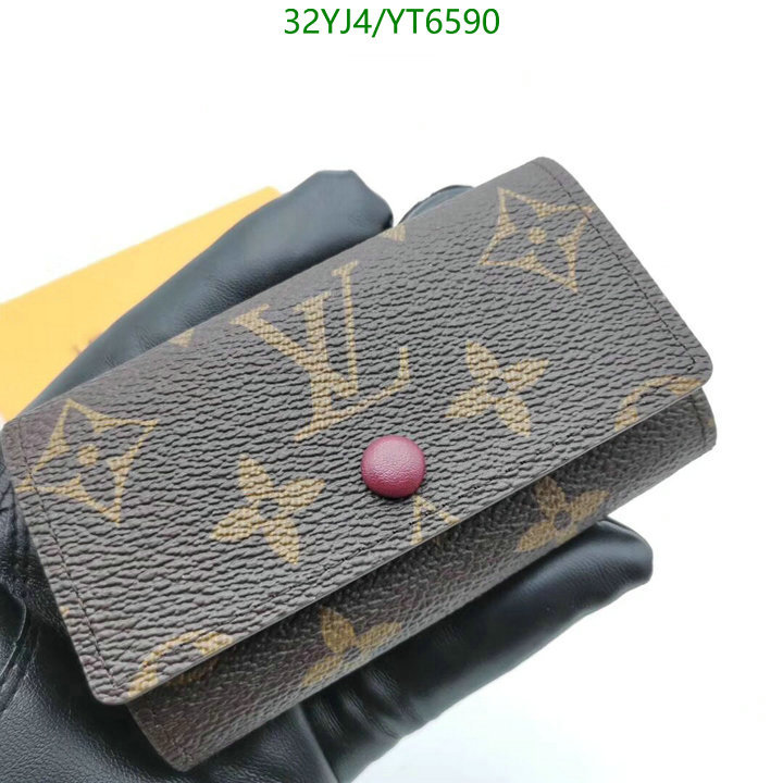 LV Bags-(4A)-Wallet-,Code: YT6590,$: 32USD