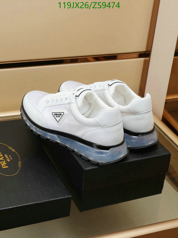 Men shoes-Prada, Code: ZS9474,$: 119USD