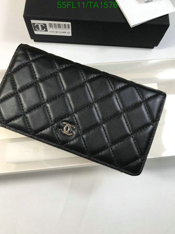 Chanel Bags ( 4A )-Wallet-,Code: TA1576,$: 55USD