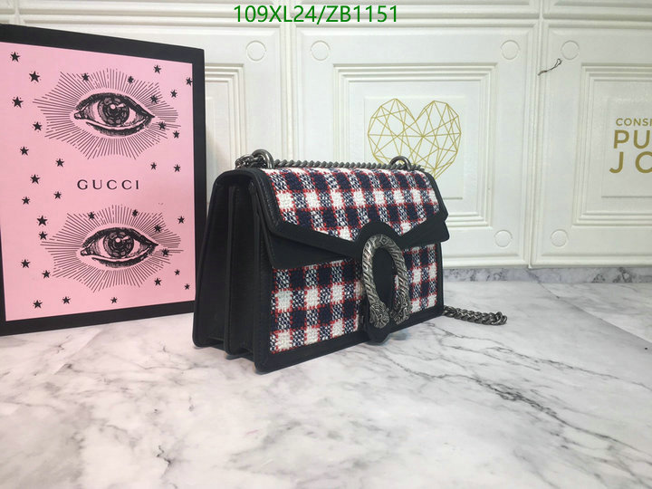 Gucci Bag-(4A)-Dionysus-,Code: ZB1151,$: 109USD