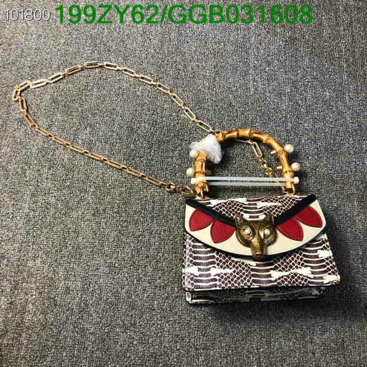 Gucci Bag-(Mirror)-Handbag-,Code: GGB031608,$: 199USD