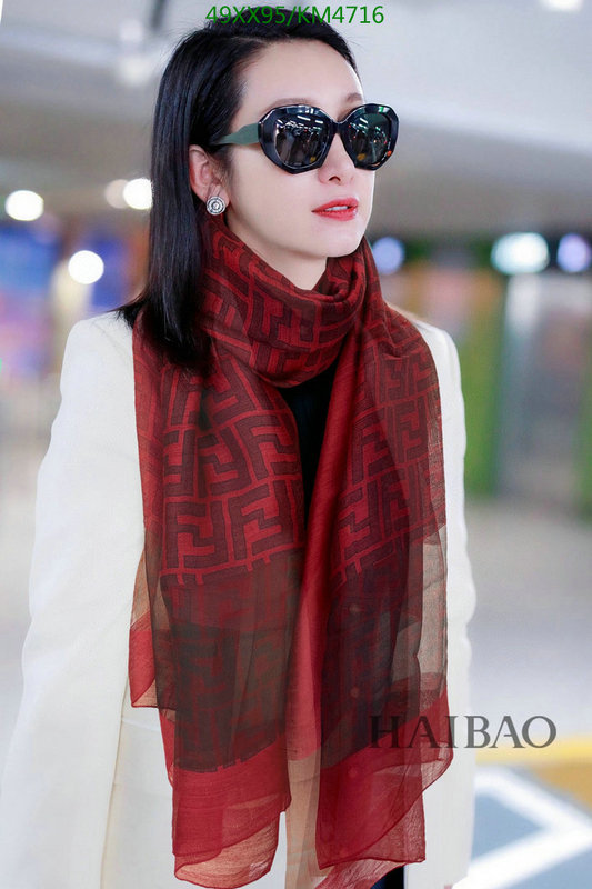 Scarf-Fendi, Code: KM4716,$: 49USD