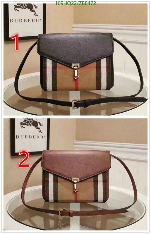 Burberry Bag-(4A)-Diagonal-,Code: ZB8472,$: 105USD