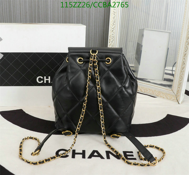 Chanel Bags ( 4A )-Backpack-,Code: CCBA2765,$: 115USD