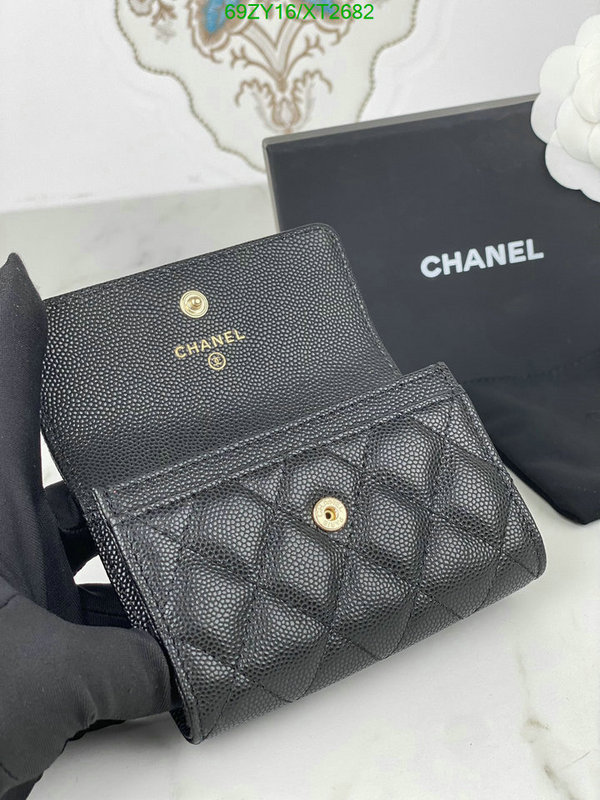 Chanel Bags ( 4A )-Wallet-,Code: XT2682,$: 69USD